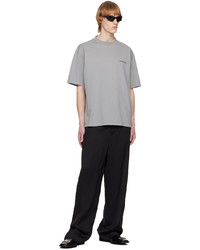 Balenciaga Gray Bb Corp T Shirt