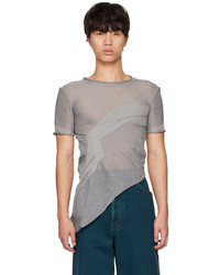 khanh brice nguyen Gray Scar T Shirt