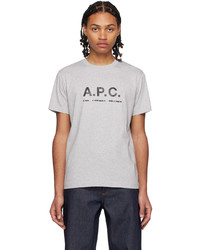 A.P.C. Gray Sven T Shirt