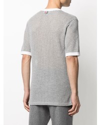 Thom Browne Knitted Cashmere T Shirt