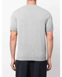 Roberto Collina Short Sleeve Knitted Cotton T Shirt