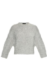 Tibi Boucl Knit Cropped Sweater