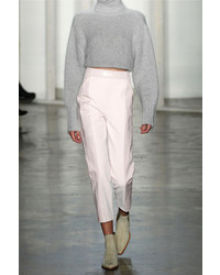 Dion Lee Cropped Knitted Turtleneck Sweater