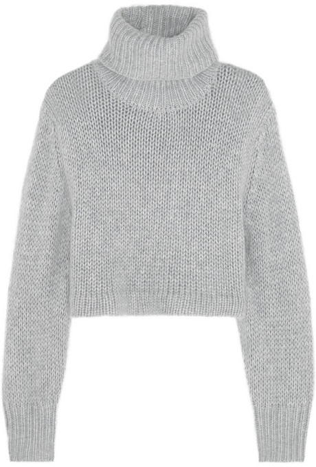Dion Lee Cropped Knitted Turtleneck Sweater | Where to buy & how ...