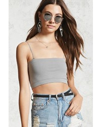 Forever 21 Stretch Knit Cropped Cami