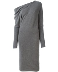 Tom Ford Knitted Cold Shoulder Detail Dress