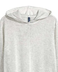 H&M Fine Knit Hooded Sweater