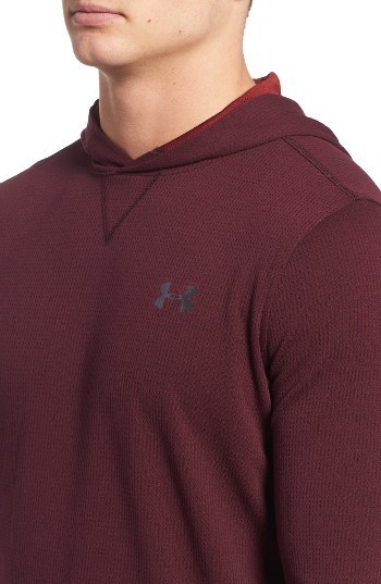 under armour waffle knit hoodie