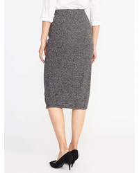 Old Navy Jersey Knit Midi Pencil Skirt For