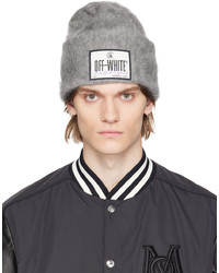 Off-White Gray Patch Beanie