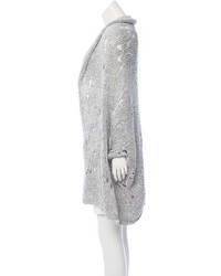 Vivienne Westwood Anglomania Open Knit Longline Cardigan