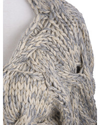Choies Celebona Heavy Cable Knit Cardigan