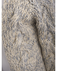Choies Celebona Heavy Cable Knit Cardigan