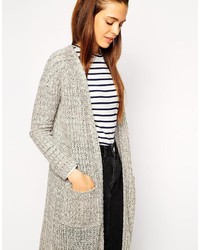 Asos Collection Knitted Look Maxi Cardigan