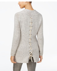 American Rag Open Knit Lace Up Cardigan Only At Macys