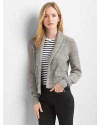 Gap Ribbed Open Front Cardigan