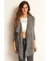 aerie Rie Oversized Cable Knit Cardi