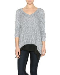 Adrienne Ribbed Tunic Sweater
