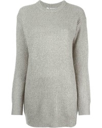 Alexander Wang T By Oversized Ribbed Sweater