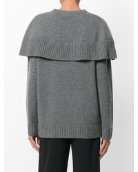 Chloé Cape Knitted Sweater