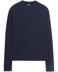 Iris and Ink Charlotte Ribbed Knit Wool Sweater