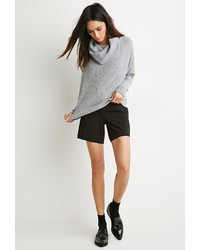 Forever 21 Contemporary Ribbed Cowl Neck Sweater