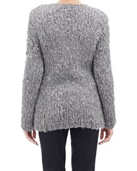 Gabriela Hearst Rib Knit Sweater Grey