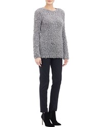 Gabriela Hearst Rib Knit Sweater Grey