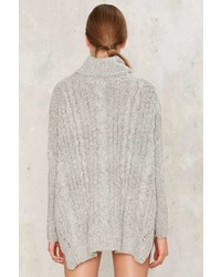 Factory Make Room Cable Knit Sweater