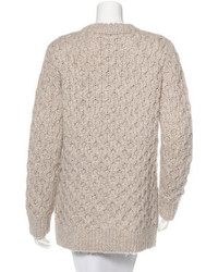 Michael Kors Michl Kors Oversize Honeycomb Knit Sweater
