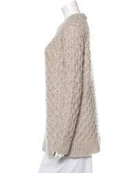 Michael Kors Michl Kors Oversize Honeycomb Knit Sweater