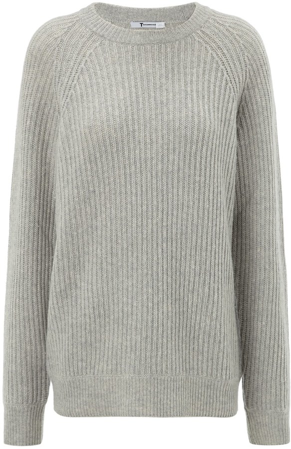 heather grey jumper