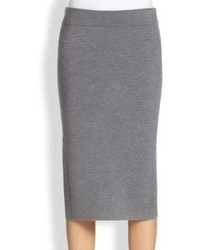 Reed Krakoff Cashmere Blend Knit Pencil Skirt