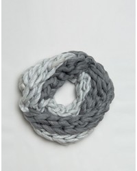 7x Chunky Knitted Oversized Infinity Scarf Scarf