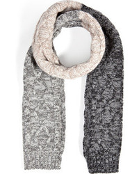 Paul Smith Accessories Wool Textured Knit Scarf