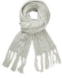 Dorothy Perkins Mint Chunky Cable Scarf