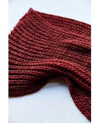 Urban Outfitters Double Cable Knit Eternity Scarf