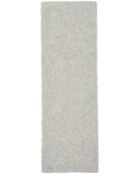 Solid Homme Gray Brushed Scarf