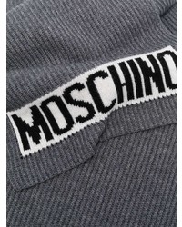 Moschino Logo Print Detail Scarf