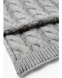 Mango Man Cable Knit Scarf