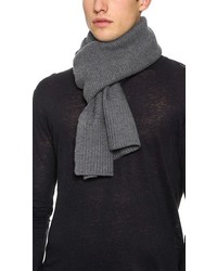 Folk Reverse Knit Scarf