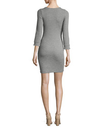 French Connection Winout Sudaan Marl Sheath Dress