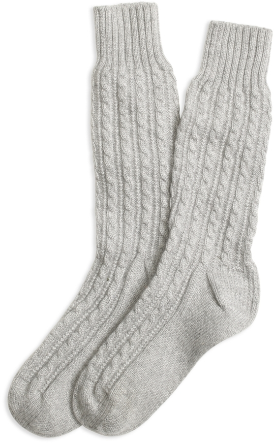 Brooks Brothers Cashmere Cable Crew 