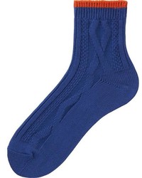 Uniqlo Cable Knit Ankle Socks