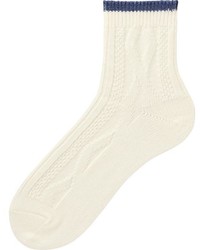 Uniqlo Cable Knit Ankle Socks