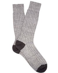 Pantherella Hamada Ribbed Knit Socks