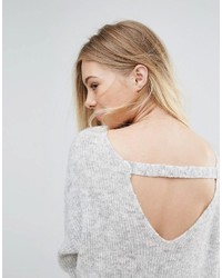 New Look Back Detail Sweater Dress