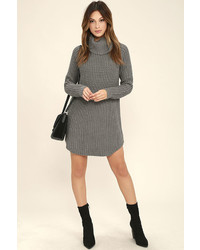 Elet Eden Eleventh Grey Sweater Dress