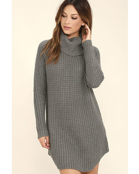 Elet Eden Eleventh Grey Sweater Dress