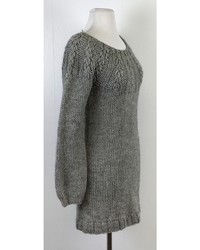 Vince Grey Knit Sweater Dress